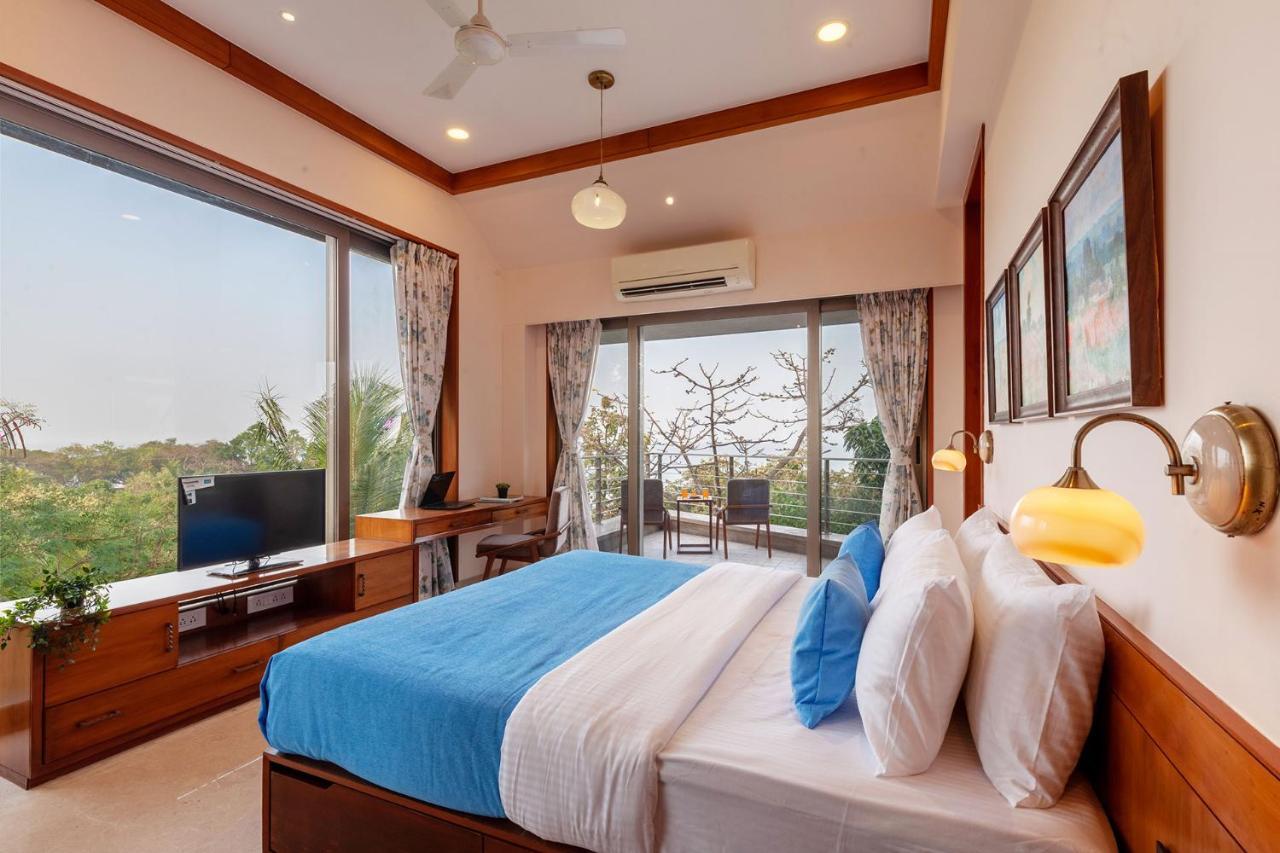 The Blue Horizon By Stayvista - Featuring A Beach-View Villa With A Swimming Pool, Indoor Games, And A Relaxing Balcony Alībāg Εξωτερικό φωτογραφία
